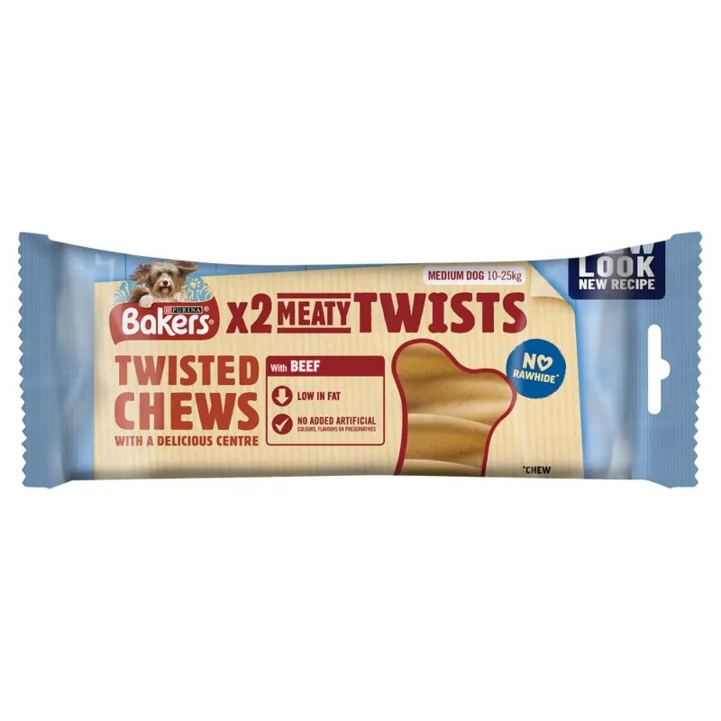 Bakers Treats Meaty Twists 180g